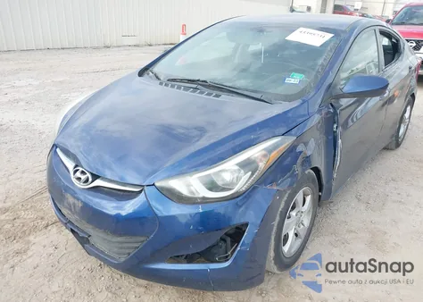 2015 Hyundai Elantra Se z USA, uszkodzony, nr VIN 5NPDH4AE1FH651001